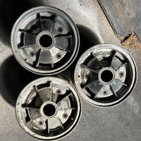 3 cerchi fergat cromodora R12 X Fiat 500