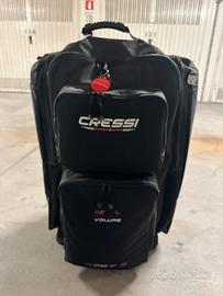 Cressi Moby Trolley Bag - Robusta e Spaziosa 115L