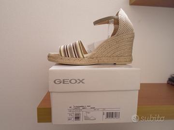 Scarpe Donna Geox Sandali con zeppa alta cm 9 n 41