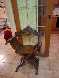 Sedia pieghevole Modello Savonarola