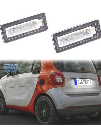 LUCI TARGA A LED PER SMART FORTWO
