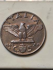 5 centesimi 1943