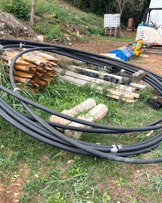 Tubo in polietilene PN10 alta densità 63mm