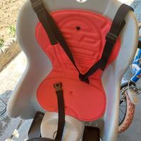 Seggiolino bimbo bici max 22 kg
