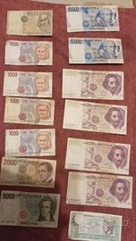 banconote vecchie lire