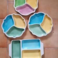 ceramiche anni 60 per antipasti  marchio scala 126