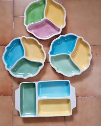 ceramiche anni 60 per antipasti  marchio scala 126