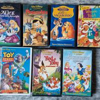 7 cassette VHS Disney