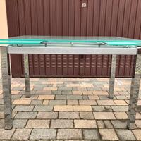 Tavolo vetro allungabile