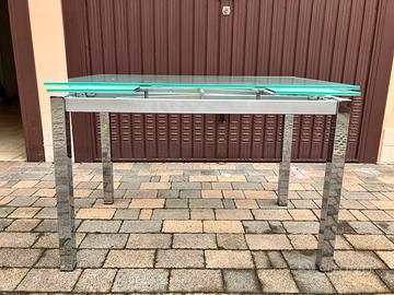 Tavolo vetro allungabile