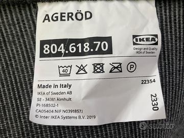 Coprivano Ikea Ageröd grigio scuro