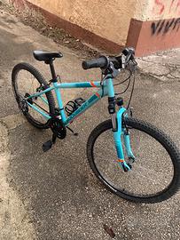 Mtb Rockrider ST 100 B Twin ruote 24”x1.95