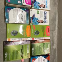 Vari Libri preparazione test d’ingresso infermieri