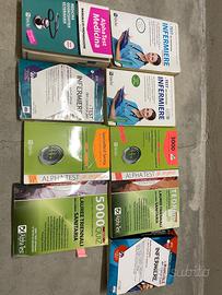 Vari Libri preparazione test d’ingresso infermieri