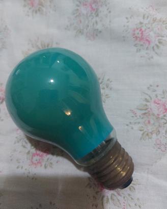 lampadina vintage verde