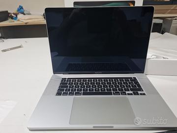 MACBOOK PRO 16 i9  9900 RAM 64GB SSD512 SVGA 8GB