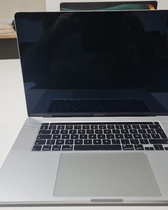 MACBOOK PRO 16 i9  9900 RAM 64GB SSD512 SVGA 8GB