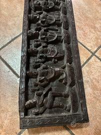 Testiera in legno ebano Gabon