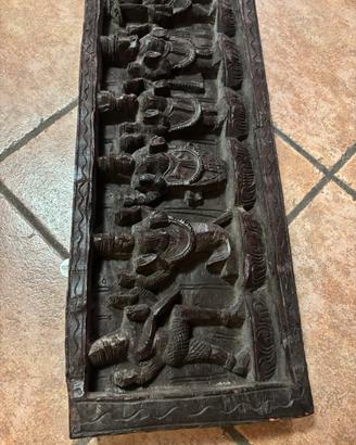 Testiera in legno ebano Gabon
