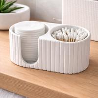 Porta dischetti struccanti e cotton-fioc