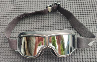 occhiali vintage da sole per moto d'epoca 