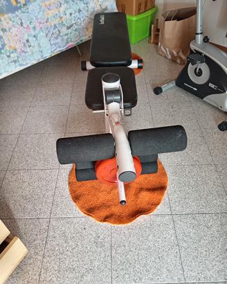 panca per allenarsi 