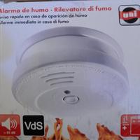 Rivelatore di fumo e allarme 