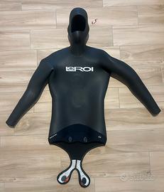 Giacca muta sub Leroy 7 mm liscio spaccato