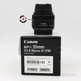 Canon EF-S 35mm f2.8 Macro IS STM Usato