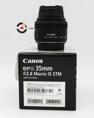 Canon EF-S 35mm f2.8 Macro IS STM Usato