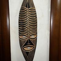 MASCHERA RITUALE IN LEGNO origine Zambia