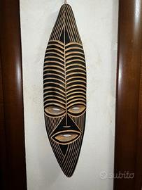 MASCHERA RITUALE IN LEGNO origine Zambia