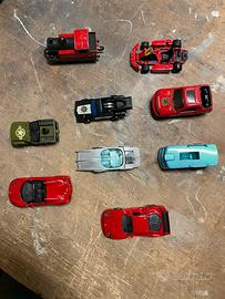 9 Macchinine Vintage Majorette Matchbox Hot Wheels