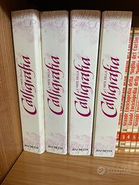 Arte del cucito e della calligrafia