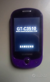 Samsung GT-C3510 - Telefono compatto Vintage