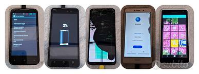 Lotto 5 Smartphone Honor, Microsoft, Wiko