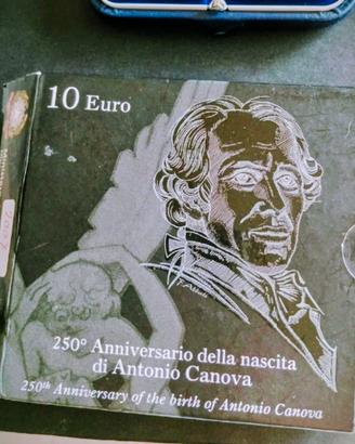 10€ - 2007 Anniversario Nascita di Antonio Canova 