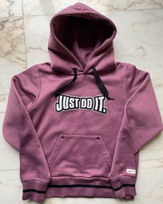 Vintage Nike Just Do It womens violet hoodie jumpe