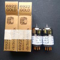 Valvole Electro Harmonix Gold Pin 6922 ECC88 Sel