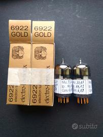 Valvole Electro Harmonix Gold Pin 6922 ECC88 Sel