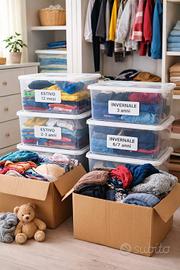 lotti vestiti bimbo ragazzo 1-10anni