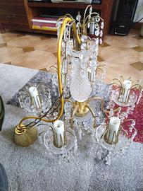 Preciosa lighting 6 luci anni 60