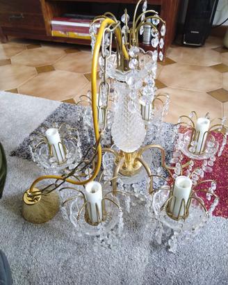 Preciosa lighting 6 luci anni 60