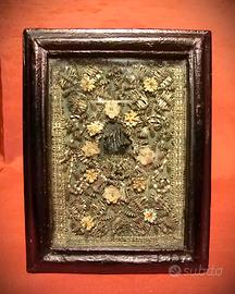 QUADRETTO  RELIQUIARIO CLAUSTRALE - 1780