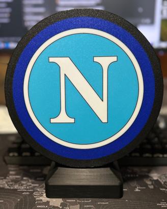 Lampada Led 3D - SSC Napoli Lightbox - Stampa 3D