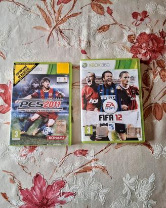 Pes 2011 + Fifa 12 Xbox 360