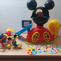 Disney Topolino CLUBHOUSE + Aereo + Statuetta 