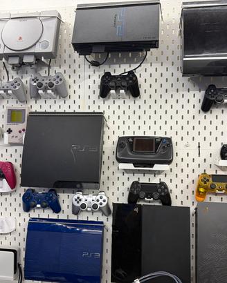 COLLEZIONE CONSOLE RETRO & PLAYSTATION – ORIGINALI