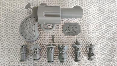 Roger Rabbit Toon Gun Pistola giocattolo 1:1