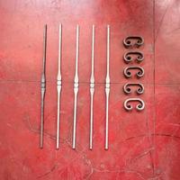 Elementi per ringhiere in ferro battuto